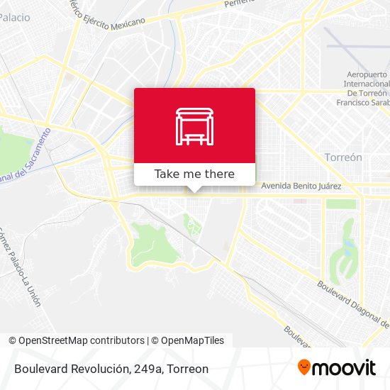 Boulevard Revolución, 249a map