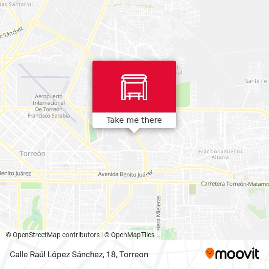 Calle Raúl López Sánchez, 18 map