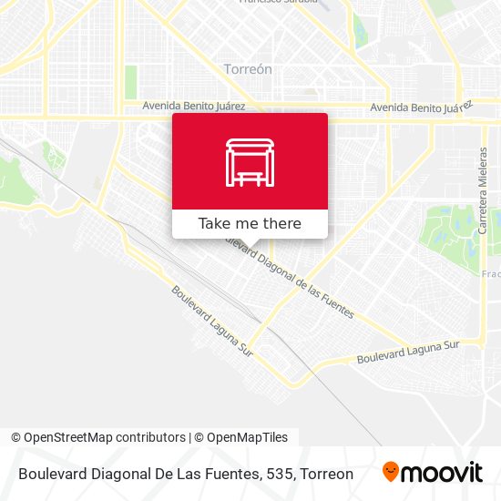 Boulevard Diagonal De Las Fuentes, 535 map