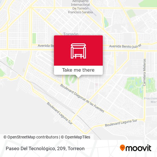 Paseo Del Tecnológico, 209 map