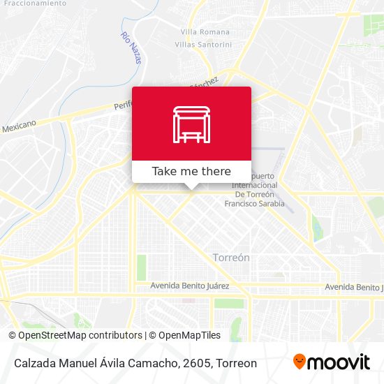 Calzada Manuel Ávila Camacho, 2605 map