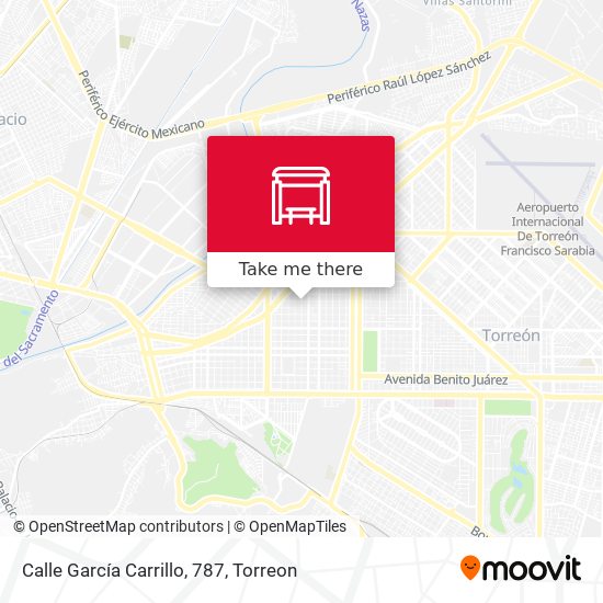 Mapa de Calle García Carrillo, 787