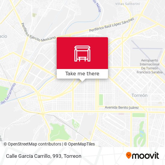 Calle García Carrillo, 993 map