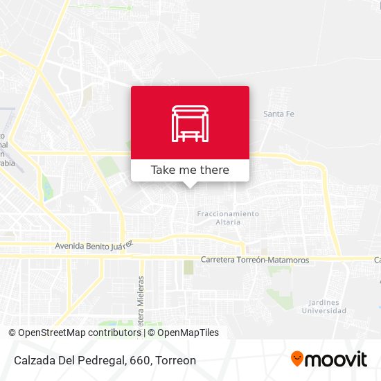 Calzada Del Pedregal, 660 map