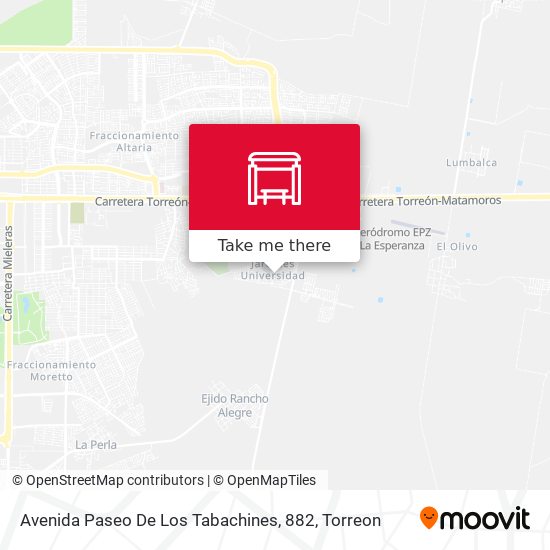 Avenida Paseo De Los Tabachines, 882 map