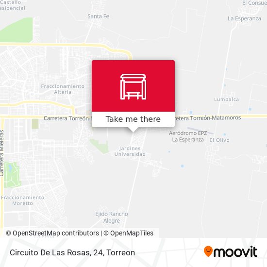 Mapa de Circuito De Las Rosas, 24