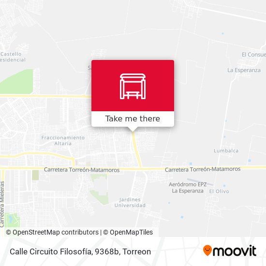 Calle Circuito Filosofía, 9368b map