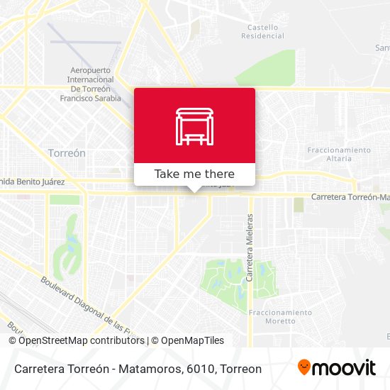 Carretera Torreón - Matamoros, 6010 map