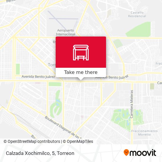 Mapa de Calzada Xochimilco, 5