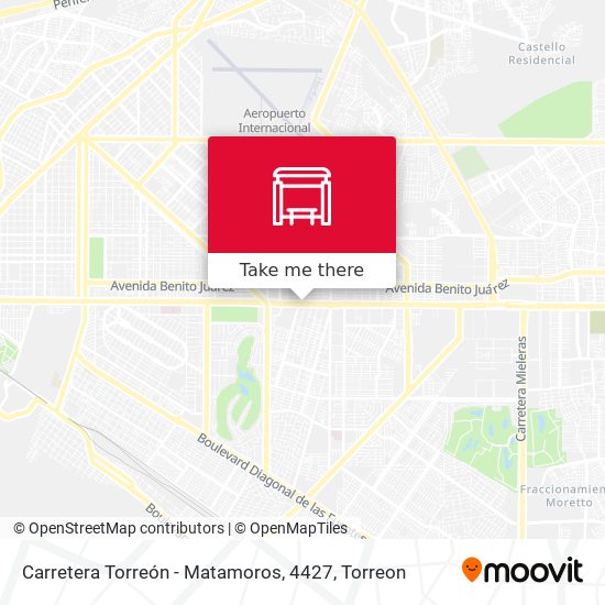 Carretera Torreón - Matamoros, 4427 map