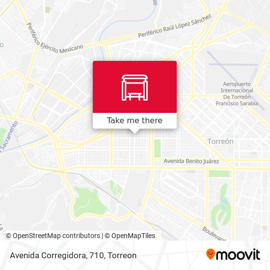 Avenida Corregidora, 710 map