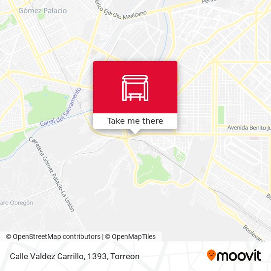 Calle Valdez Carrillo, 1393 map