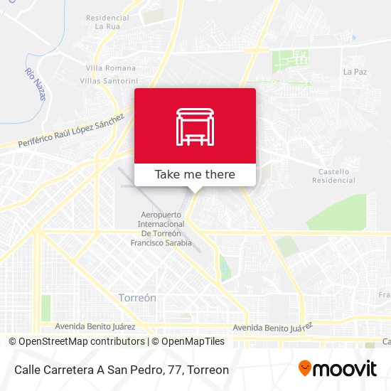 Calle Carretera A San Pedro, 77 map