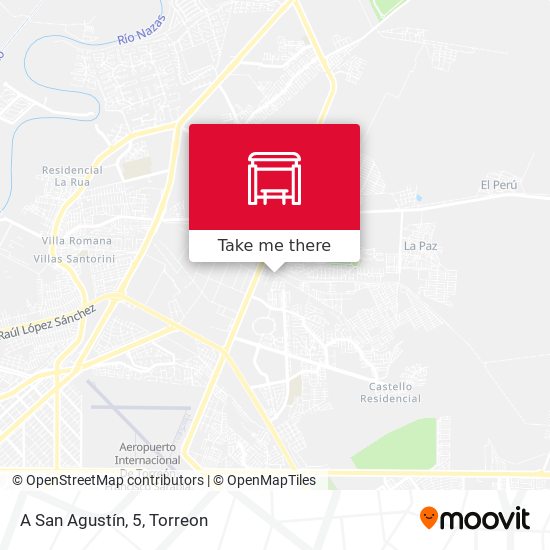 Mapa de A San Agustín, 5