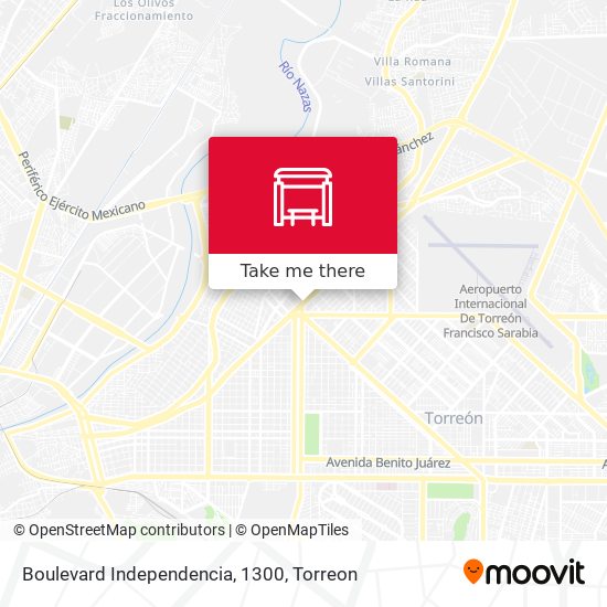 Boulevard Independencia, 1300 map