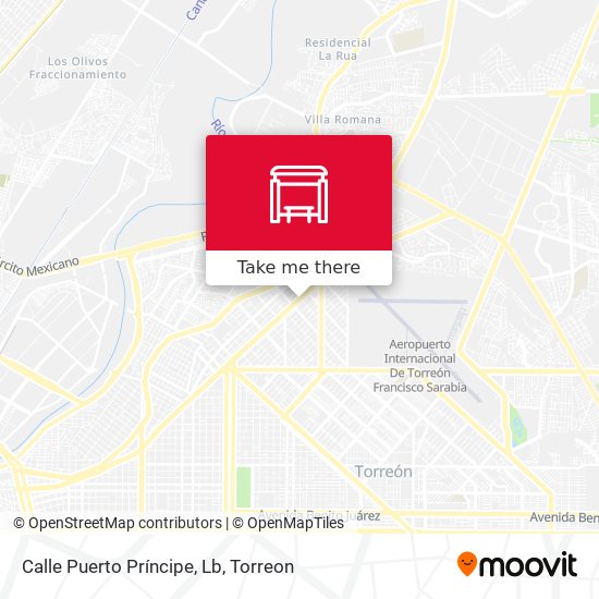 Mapa de Calle Puerto Príncipe, Lb