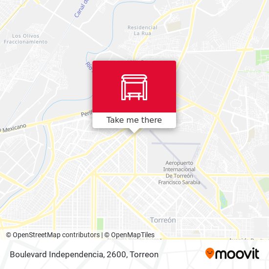 Mapa de Boulevard Independencia, 2600