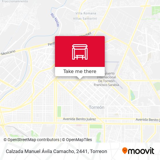 Calzada Manuel Ávila Camacho, 2441 map