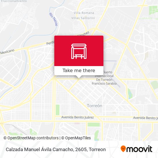 Calzada Manuel Ávila Camacho, 2605 map