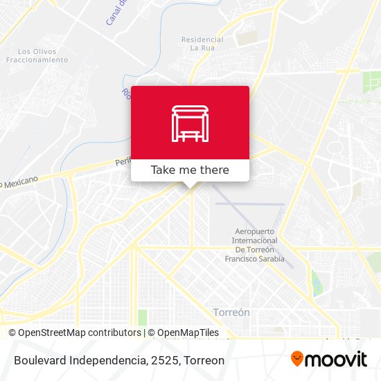 Boulevard Independencia, 2525 map