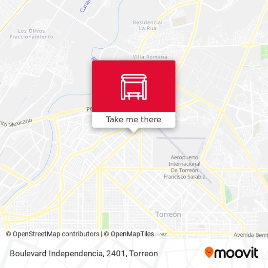 Boulevard Independencia, 2401 map