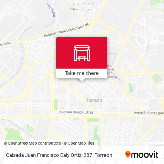 Calzada Juan Francisco Ealy Ortiz, 287 map