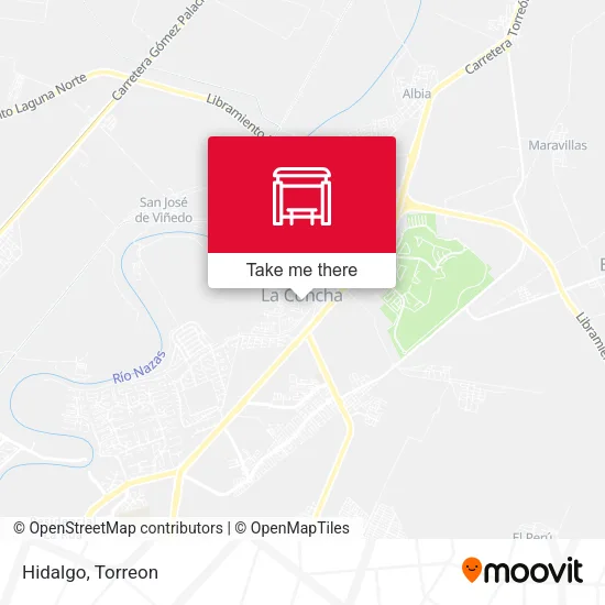 Hidalgo map