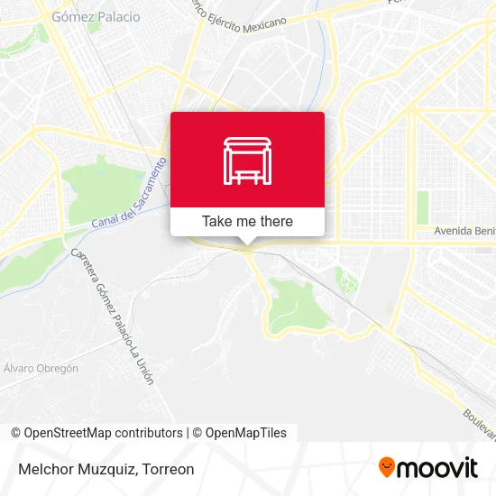 Mapa de Melchor Muzquiz