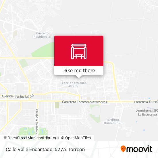 Calle Valle Encantado, 627a map