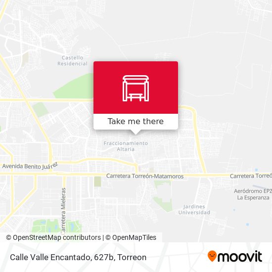 Calle Valle Encantado, 627b map