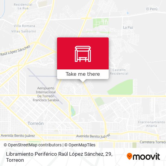 Libramiento Periférico Raúl López Sánchez, 29 map