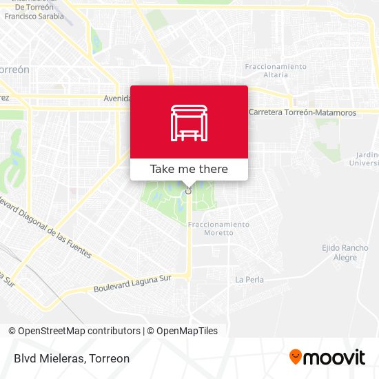 Mapa de Blvd Mieleras