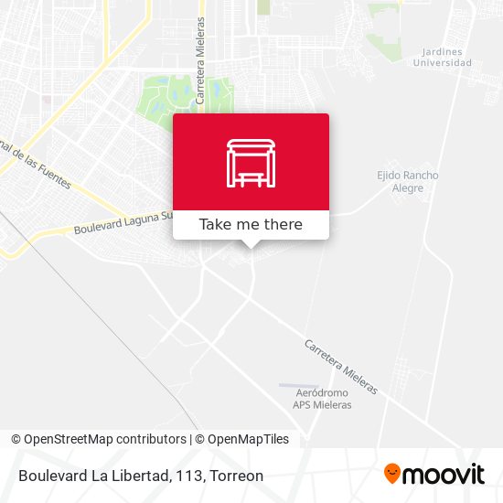 Boulevard La Libertad, 113 map