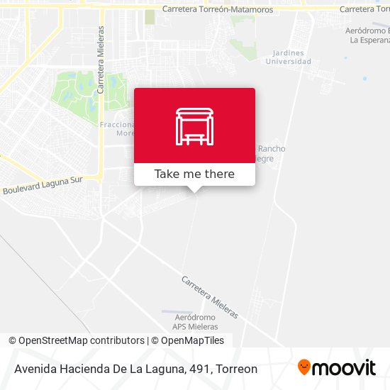 Avenida Hacienda De La Laguna, 491 map