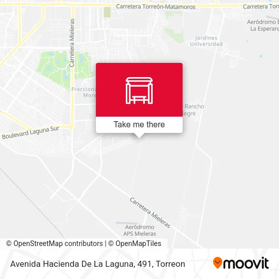 Avenida Hacienda De La Laguna, 491 map