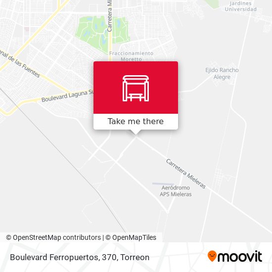 Boulevard Ferropuertos, 370 map
