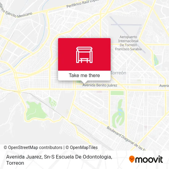 Avenida Juarez, Sn-S Escuela De Odontologia map