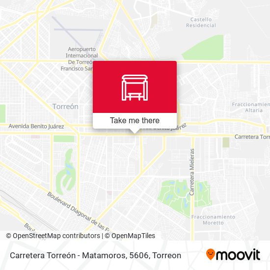 Carretera Torreón - Matamoros, 5606 map