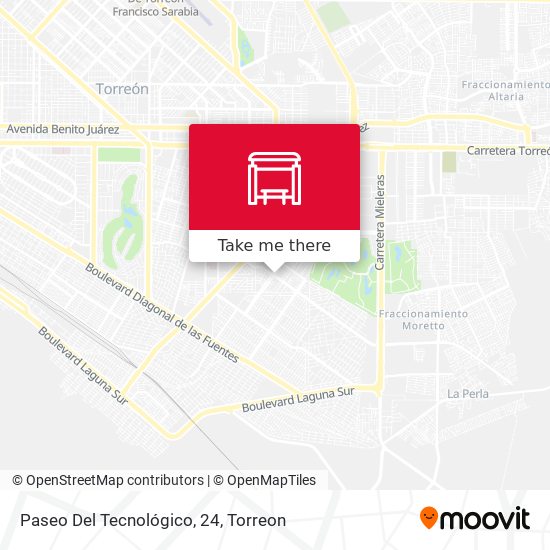 Paseo Del Tecnológico, 24 map