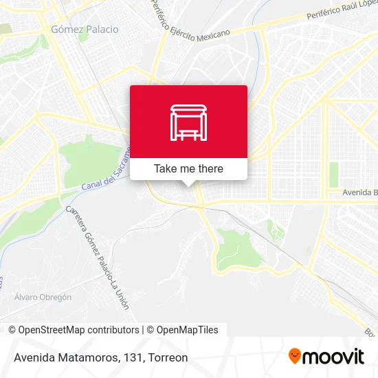 Avenida Matamoros, 131 map