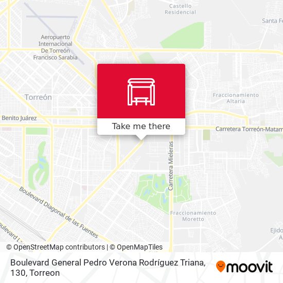 Boulevard General Pedro Verona Rodríguez Triana, 130 map