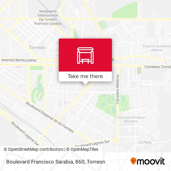 Boulevard Francisco Sarabia, 860 map