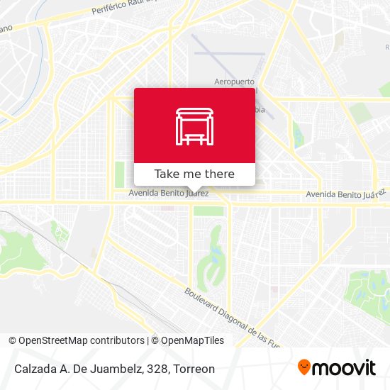 Mapa de Calzada A. De Juambelz, 328