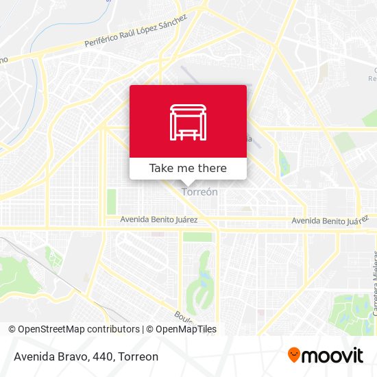 Mapa de Avenida Bravo, 440