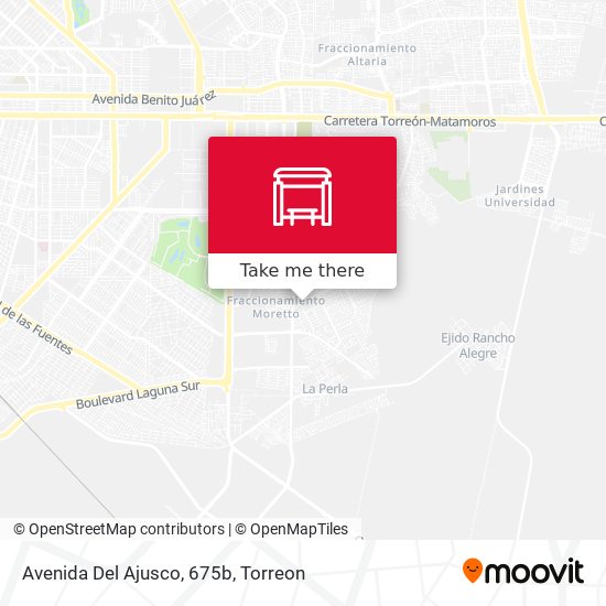 Avenida Del Ajusco, 675b map
