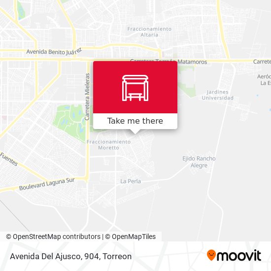 Mapa de Avenida Del Ajusco, 904