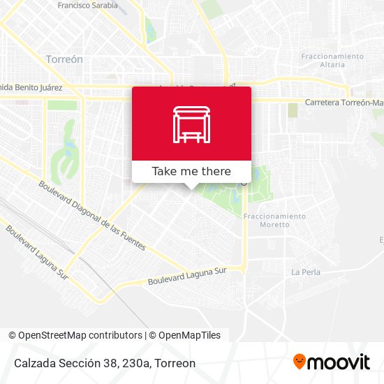 Mapa de Calzada Sección 38, 230a