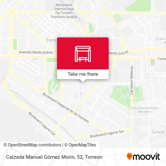 Mapa de Calzada Manuel Gómez Morin, 52