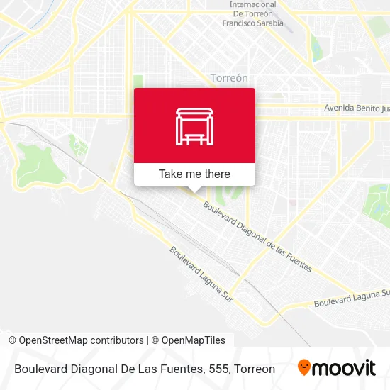 Boulevard Diagonal De Las Fuentes, 555 map