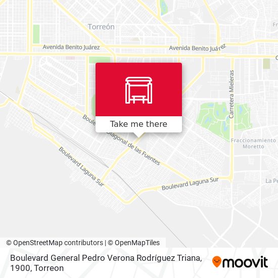 Boulevard General Pedro Verona Rodríguez Triana, 1900 map